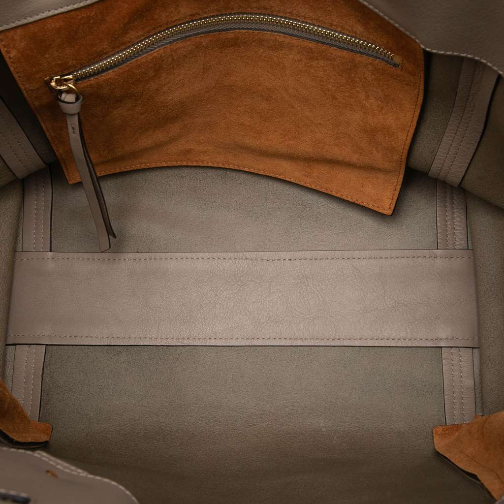 Chloé Large Leather Milo Shopping Tote - 4