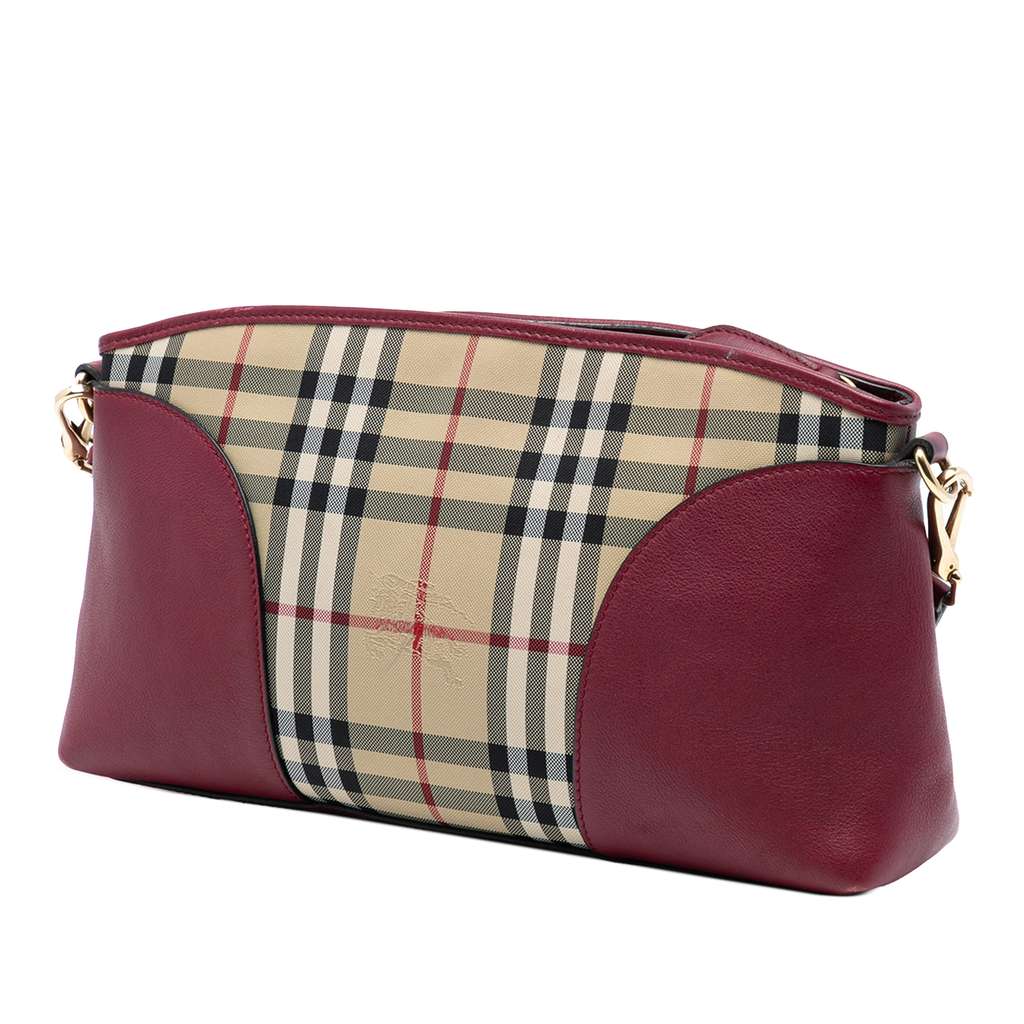 Burberry Haymarket Check Coated Canvas Chichester Crossbody - 2