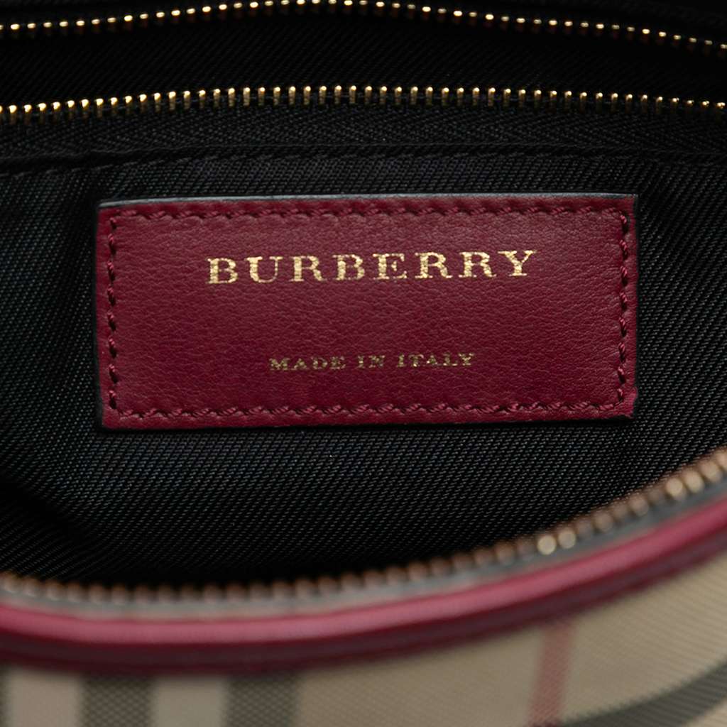 Burberry Haymarket Check Coated Canvas Chichester Crossbody - 5