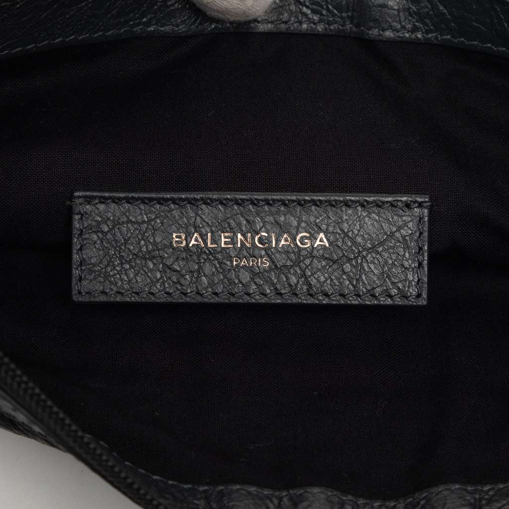 Balenciaga Lambskin Motocross Classic Clip Clutch - 5