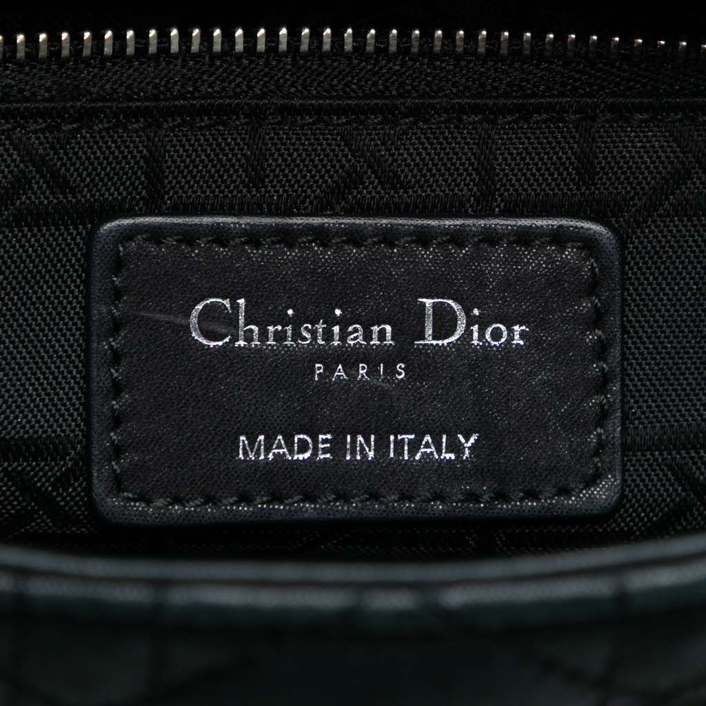 Dior Mini Iridescent Lambskin Cannage Lady Dior - 5