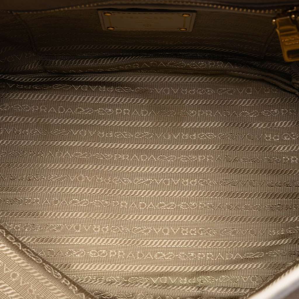 Prada Canvas Canapa Logo Bow Satchel - 4