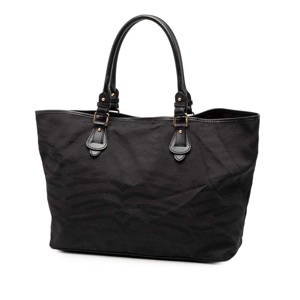 Fendi Canvas Tiger Print Tote - 2