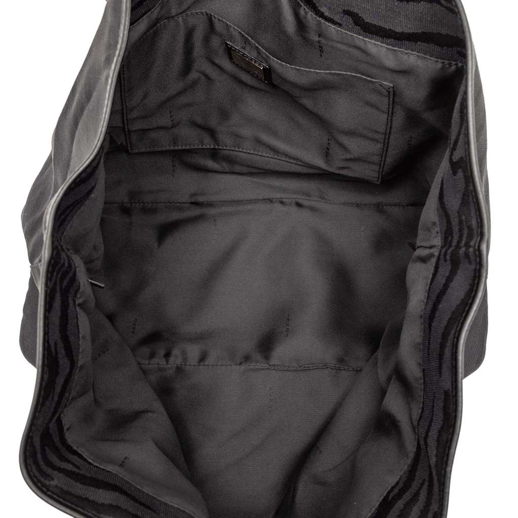 Fendi Canvas Tiger Print Tote - 4