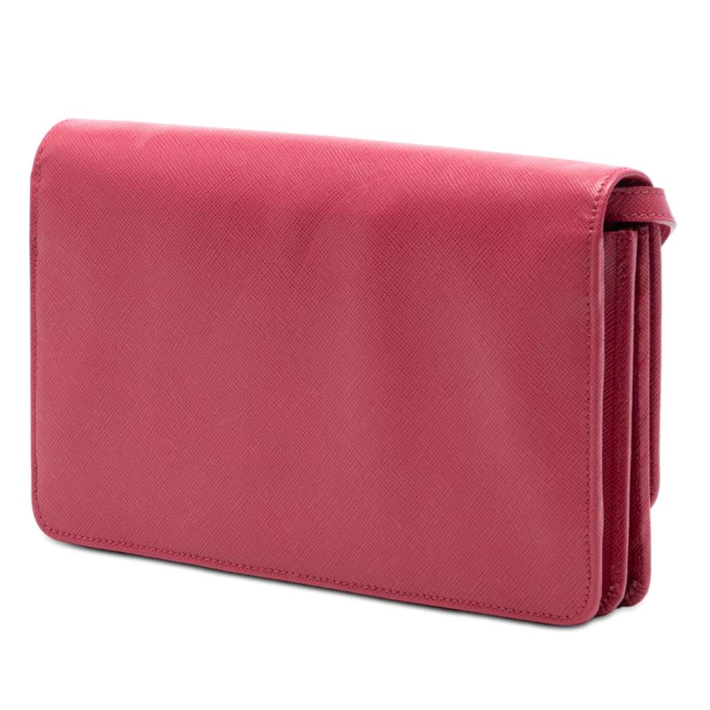 Prada Saffiano Wallet on Strap - 2