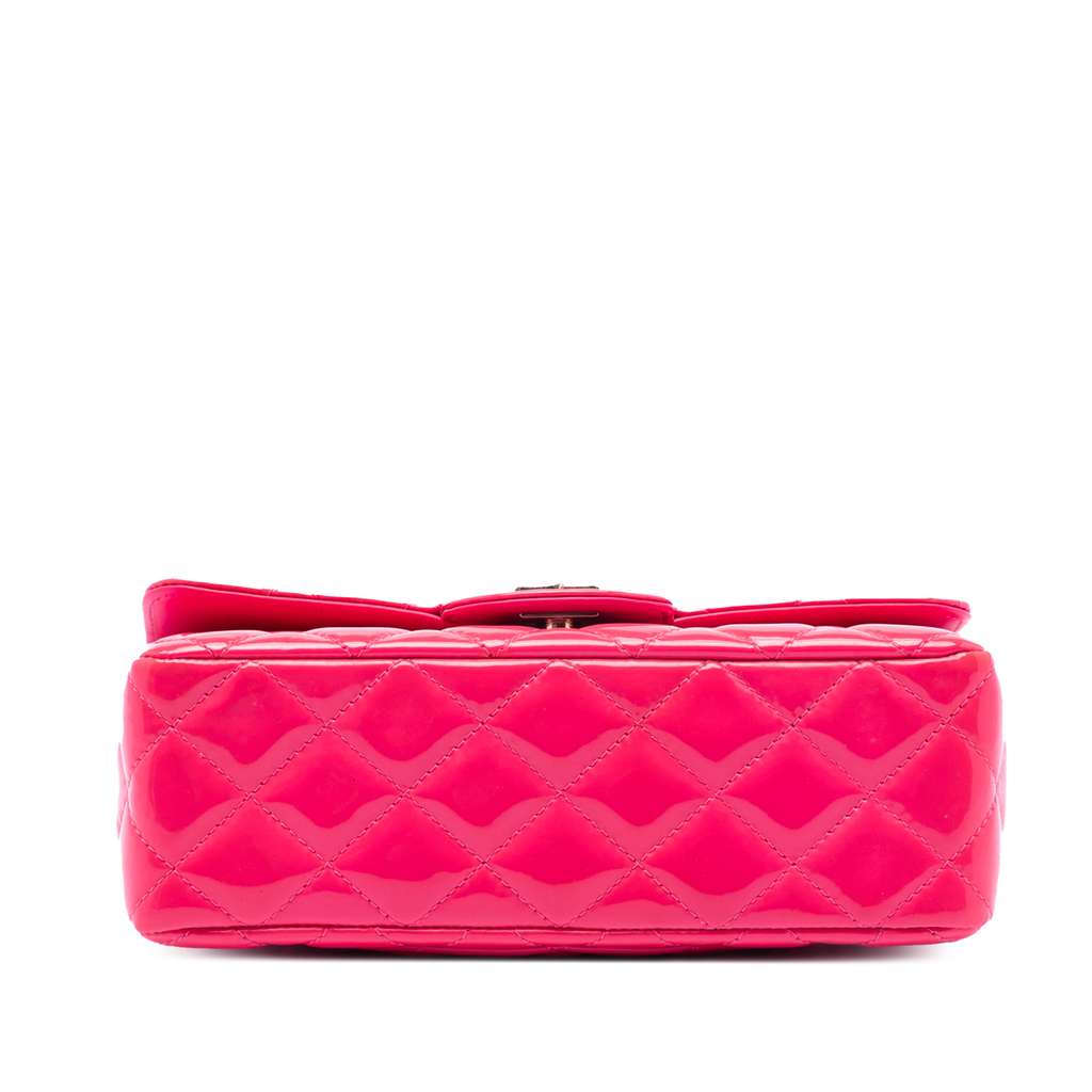 Chanel Mini Rectangular Classic Patent Single Flap - 3