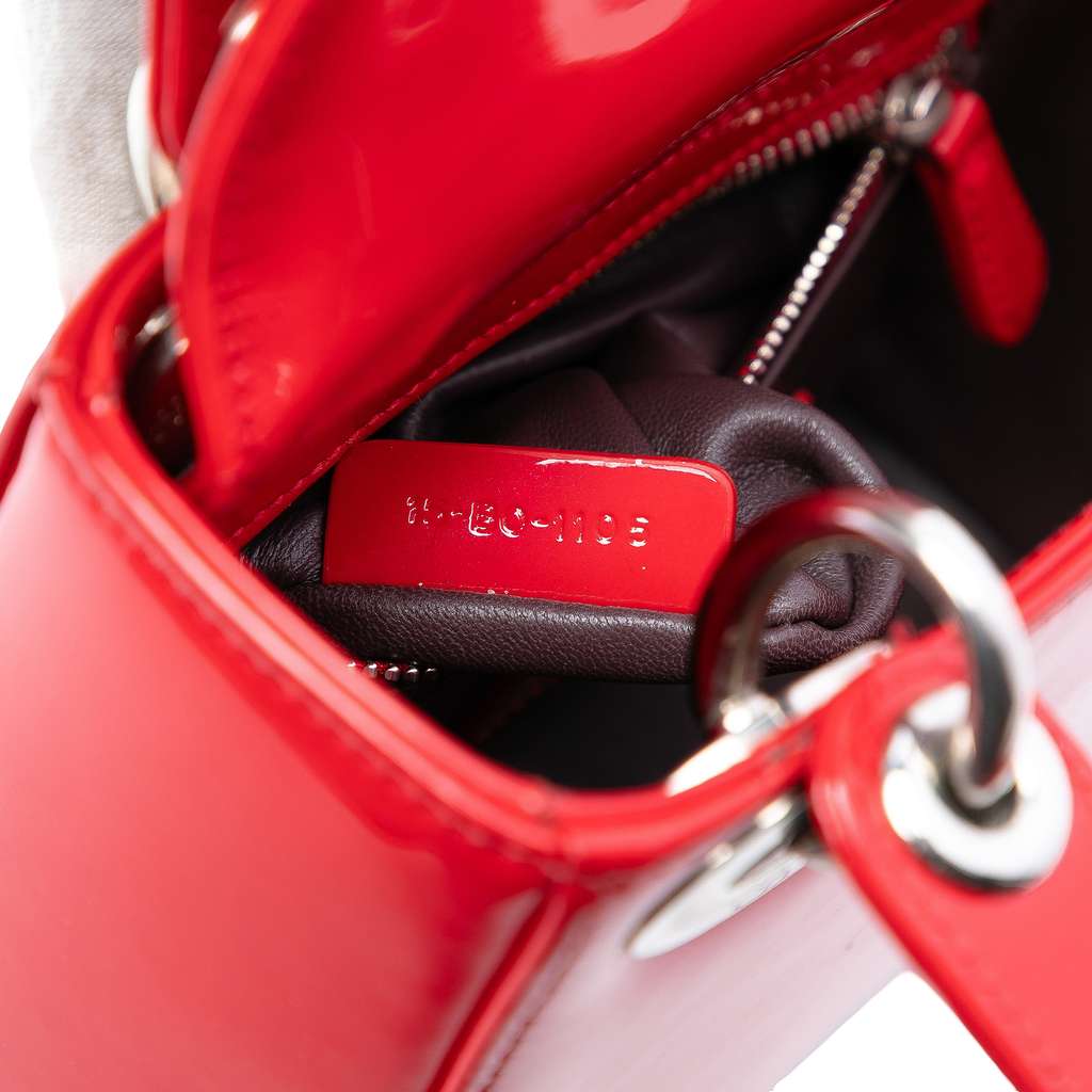 Dior Mini Patent Lady Dior - 5