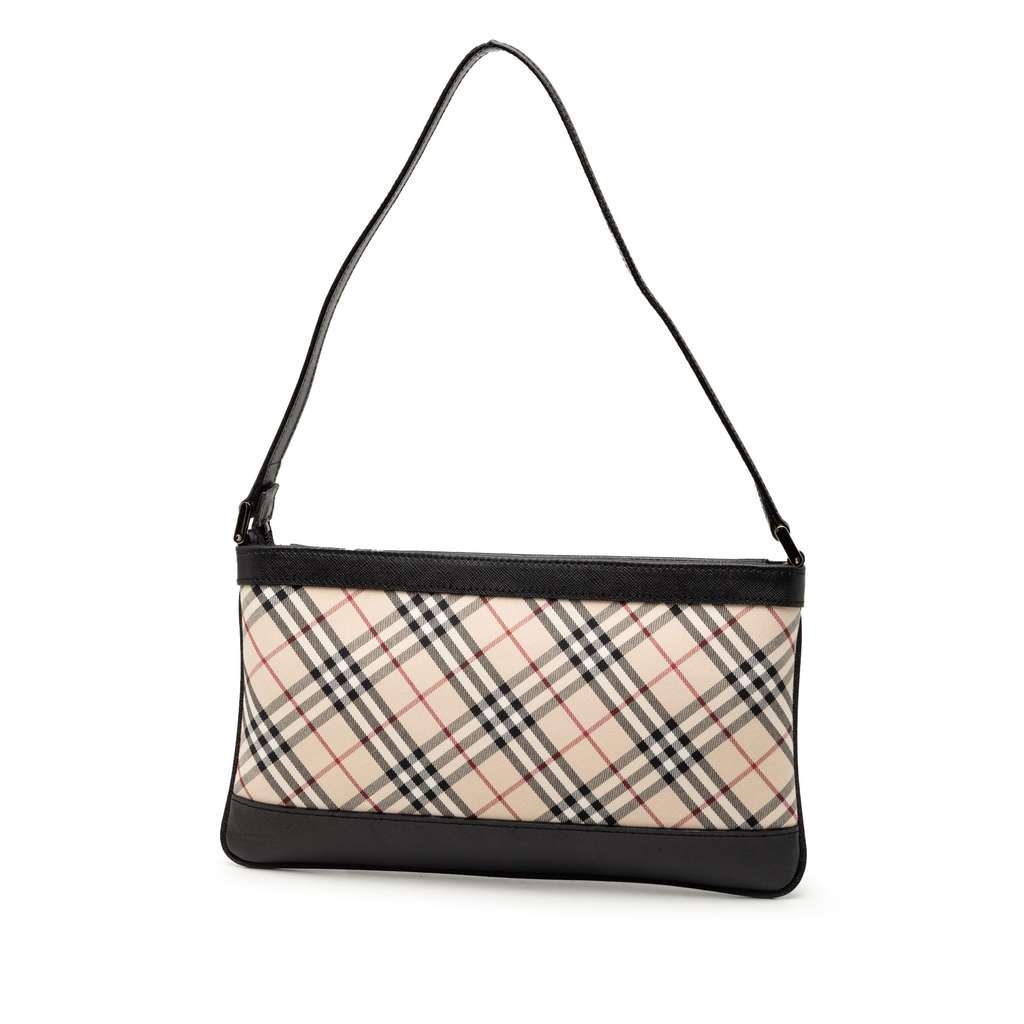 Burberry Nova Check Canvas Shoulder Bag - 2