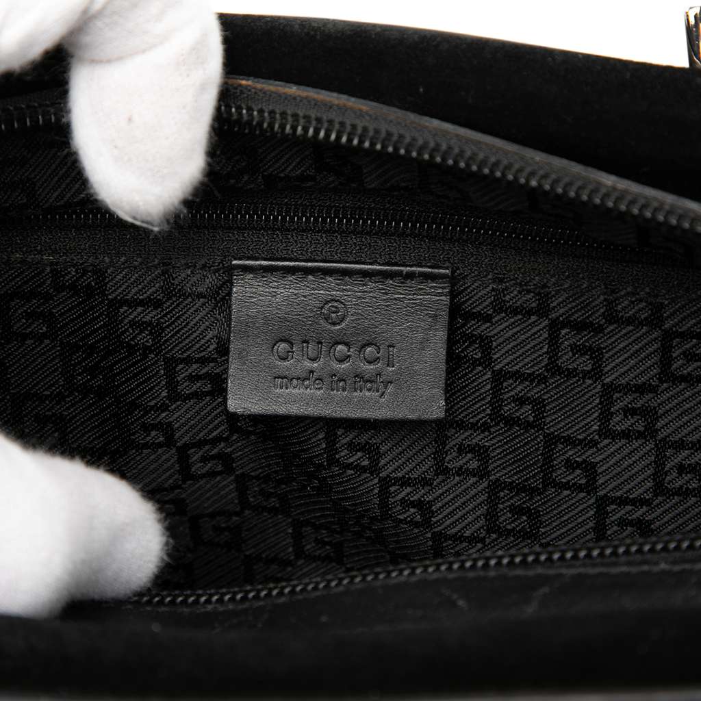 Gucci Bamboo Suede Handbag - 5