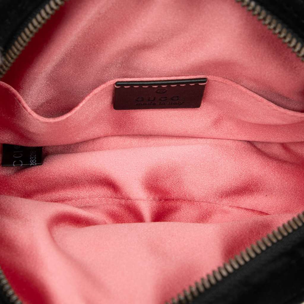 Gucci GG Marmont Matelasse Velvet Belt Bag - 4
