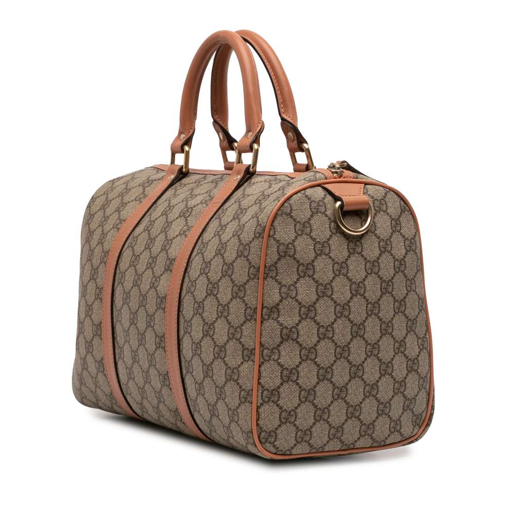 Gucci Medium GG Supreme Joy Boston Bag - 2