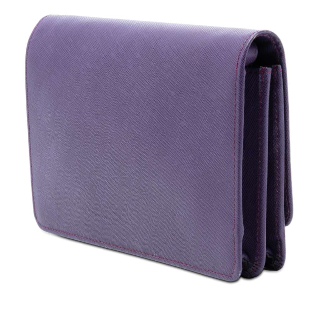 Prada Saffiano Wallet on Strap - 2