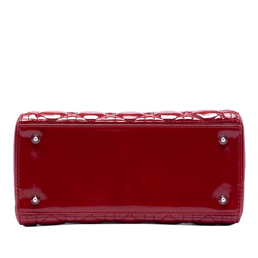 Dior Medium Patent Cannage Lady Dior - 3