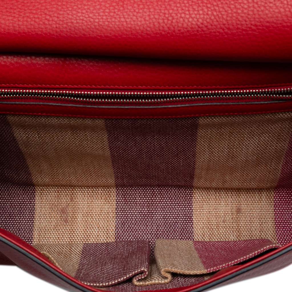 Gucci Leather Bamboo Daily Clutch - 4