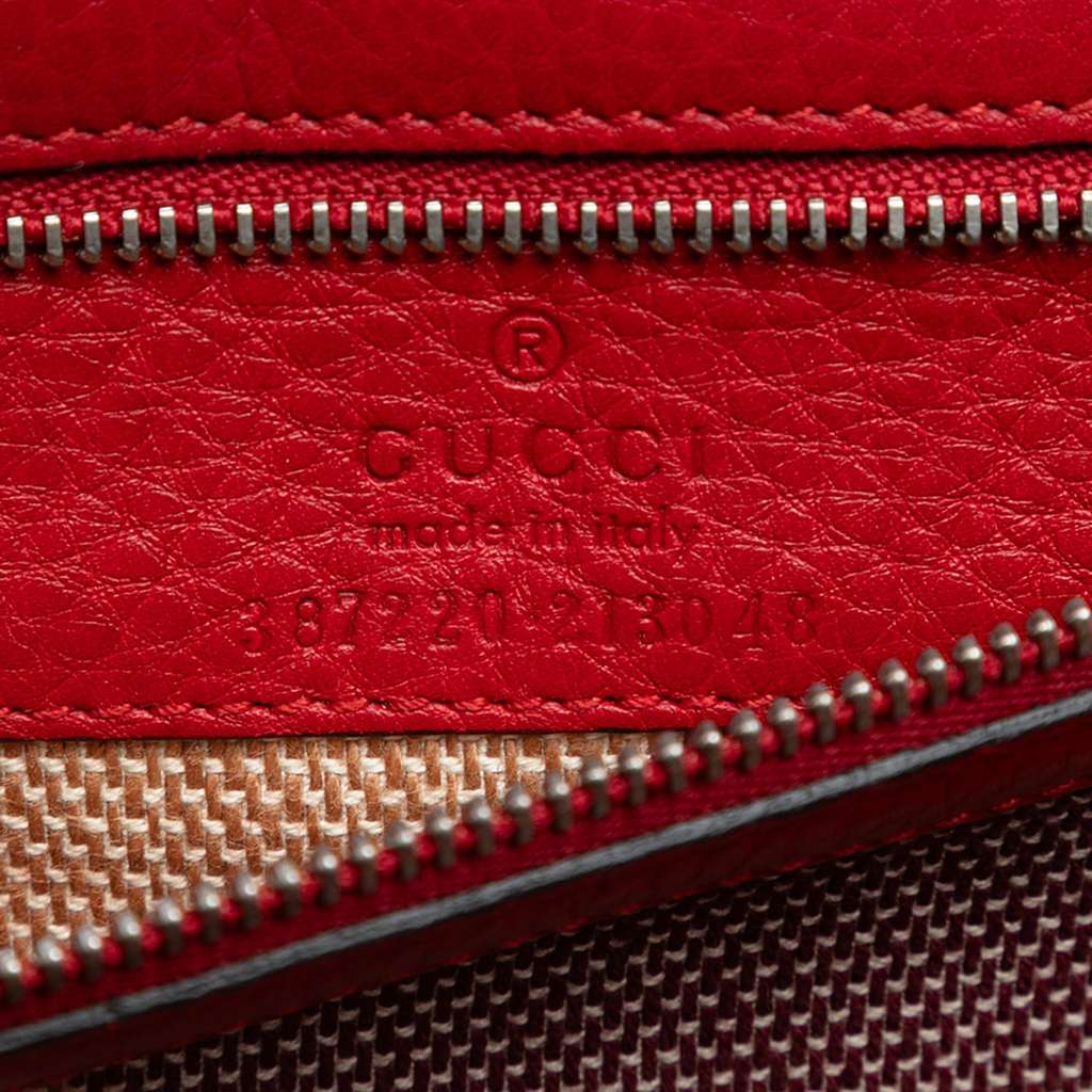 Gucci Leather Bamboo Daily Clutch - 5