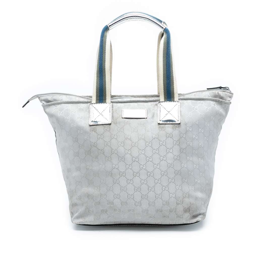 Gucci GG Canvas Web Tote