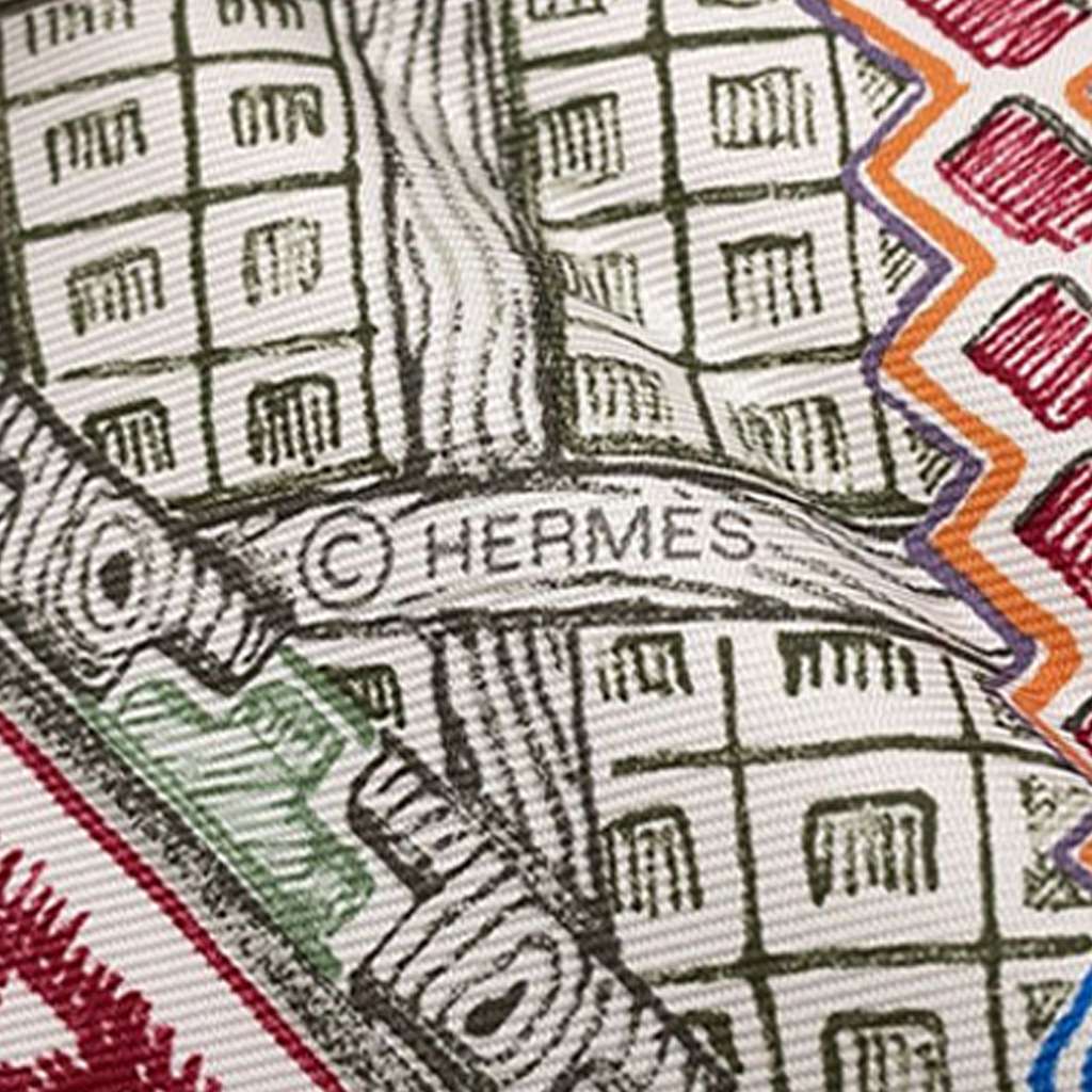 Hermès Super Silk Quest Silk Scarf 90 - 2