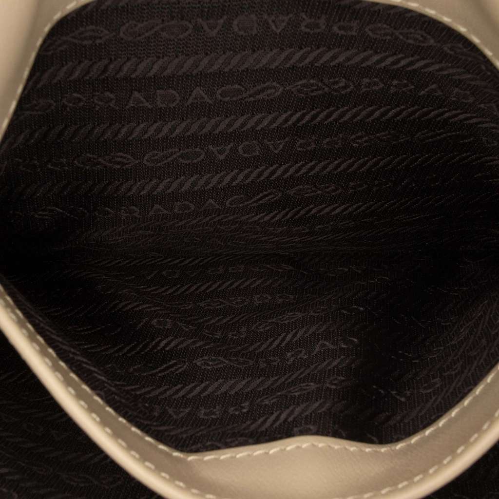 Prada Brushed Leather Cleo Shoulder Bag - 5