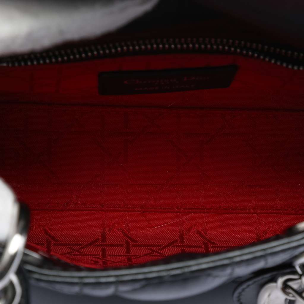 Dior Mini Lambskin Cannage Lady Dior - 4