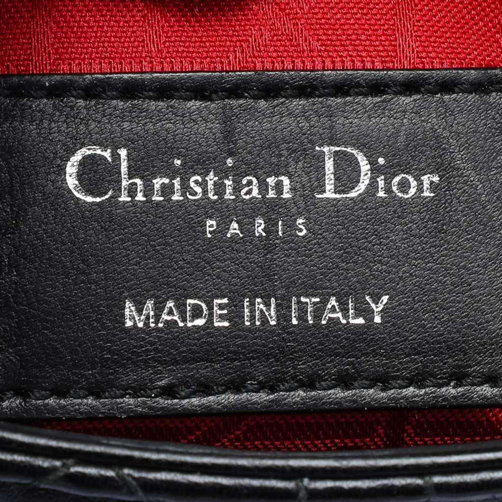 Dior Mini Lambskin Cannage Lady Dior - 5