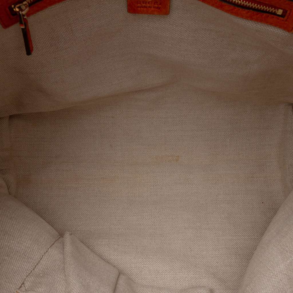 Gucci Medium GG Canvas Bamboo Tassel Tote - 4