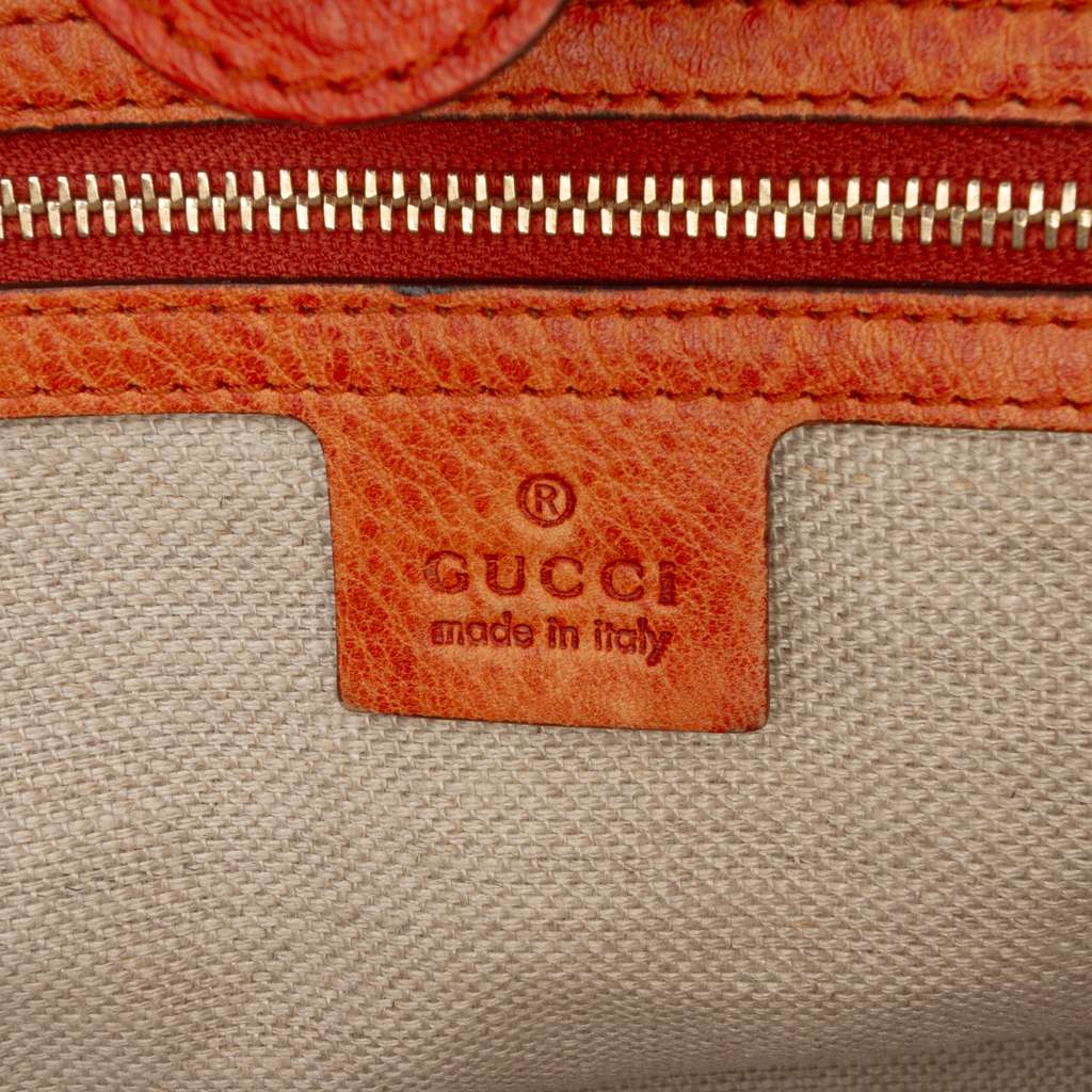 Gucci Medium GG Canvas Bamboo Tassel Tote - 5