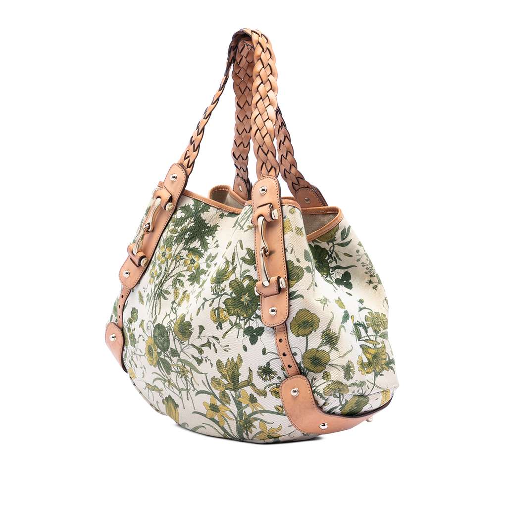 Gucci Medium Canvas Floral Pelham Shoulder Bag - 2