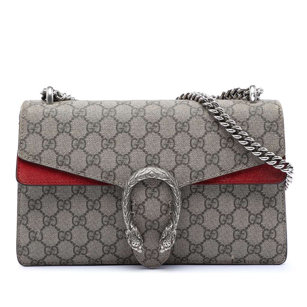 Gucci Medium GG Supreme Dionysus Shoulder Bag