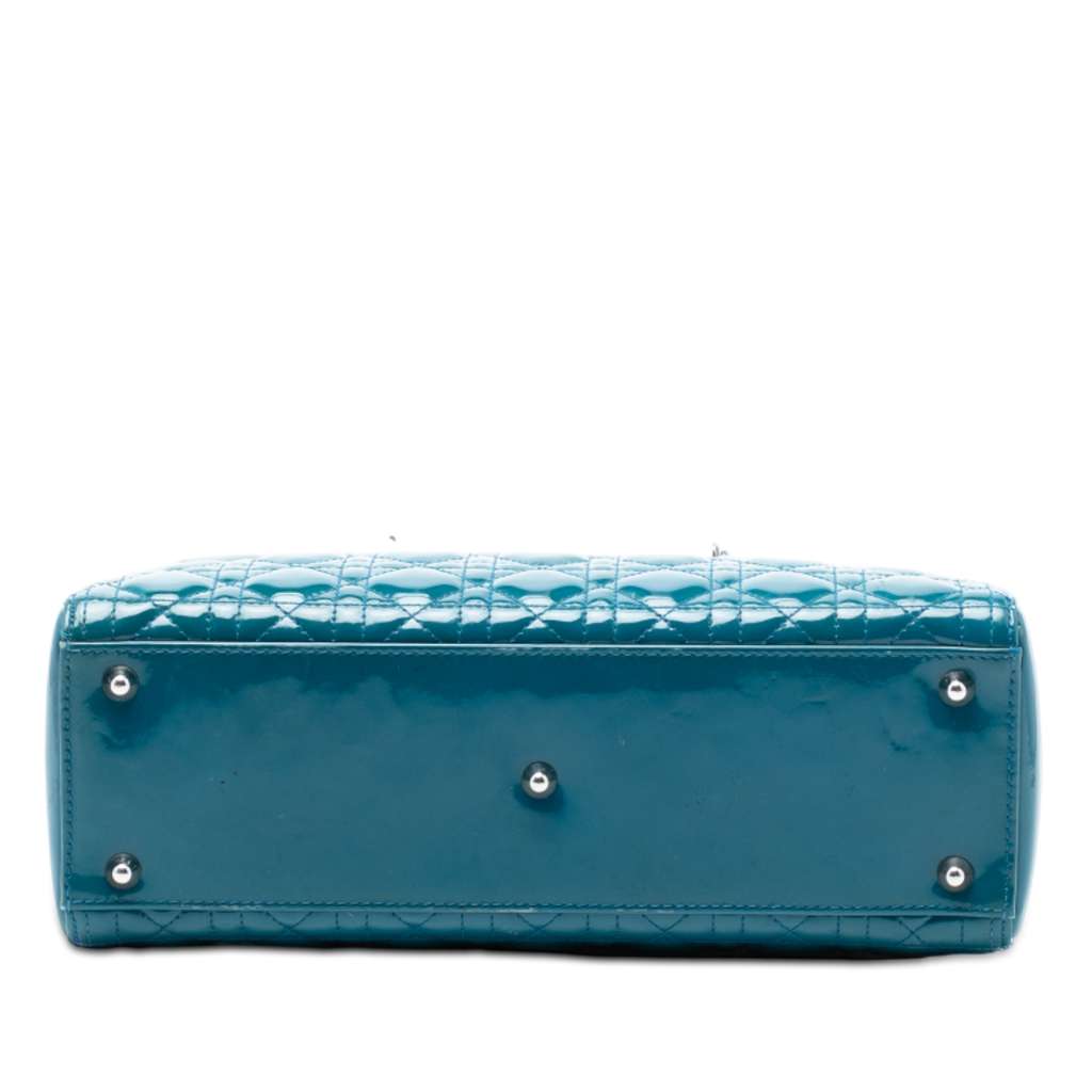 Dior Large Patent Cannage Lady Dior - 3