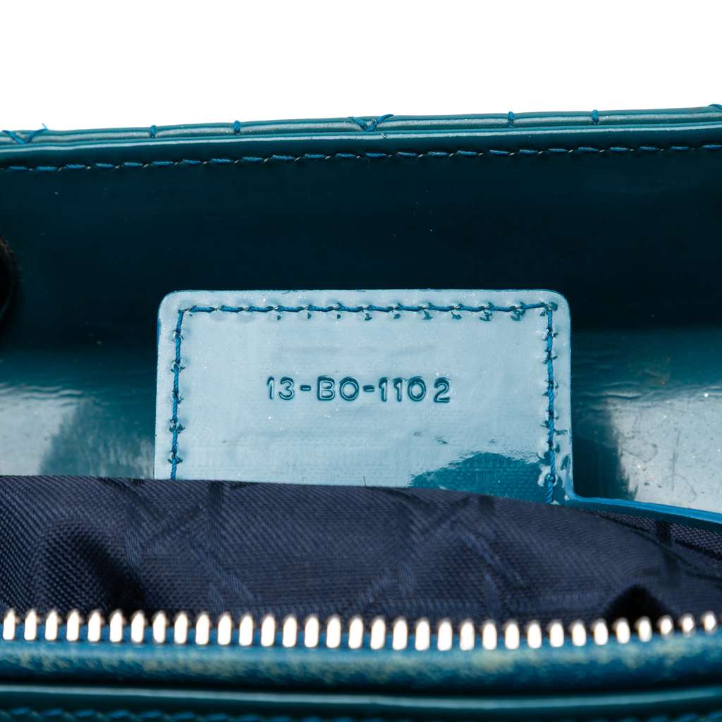 Dior Large Patent Cannage Lady Dior - 5