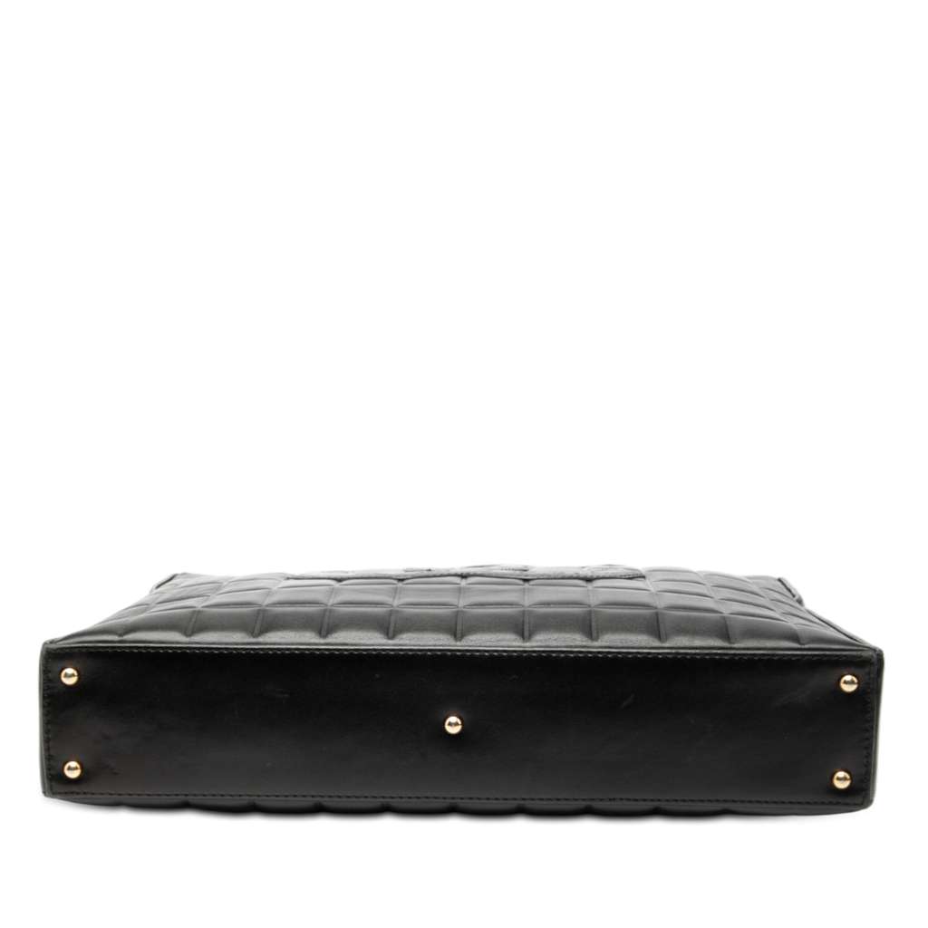 Chanel CC Chocolate Bar Lambskin Tote - 3