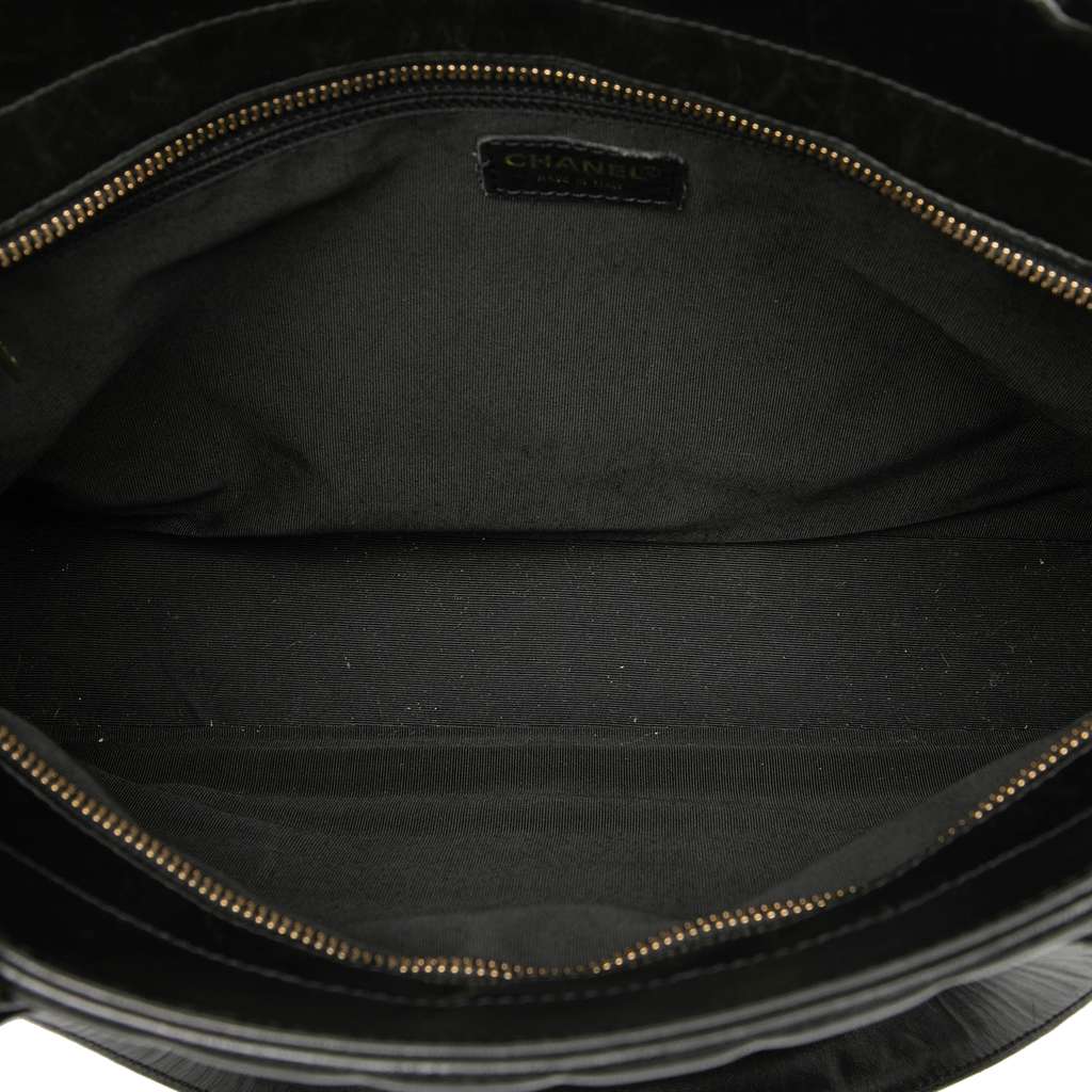 Chanel CC Chocolate Bar Lambskin Tote - 4