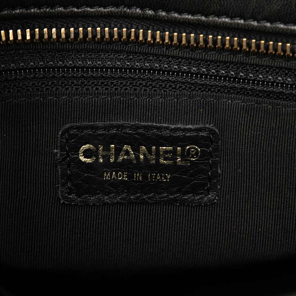 Chanel CC Chocolate Bar Lambskin Tote - 5