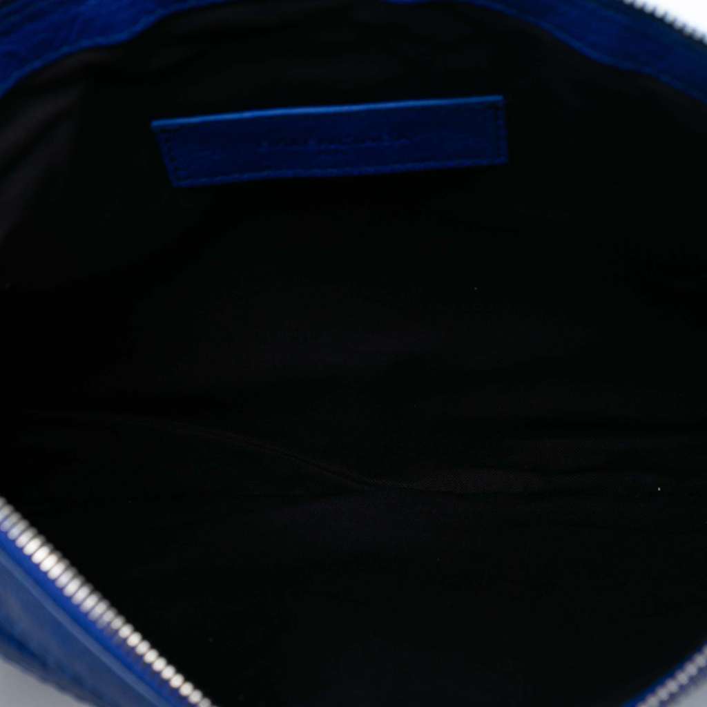 Balenciaga Lambskin Motocross Classic Clip M Clutch - 4