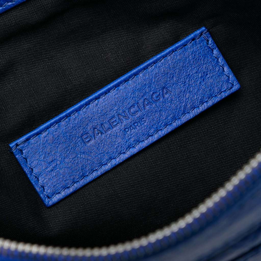 Balenciaga Lambskin Motocross Classic Clip M Clutch - 5