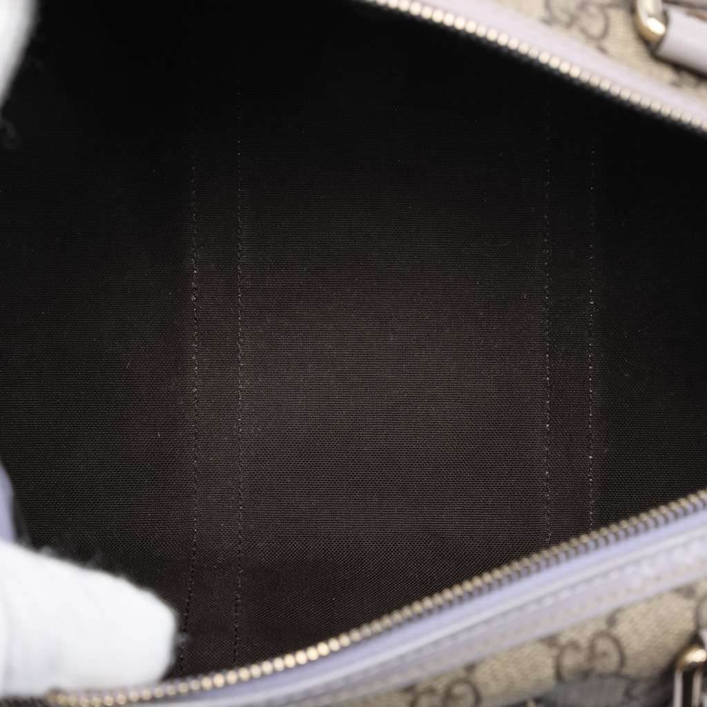 Gucci Medium GG Supreme Joy Boston Bag - 4