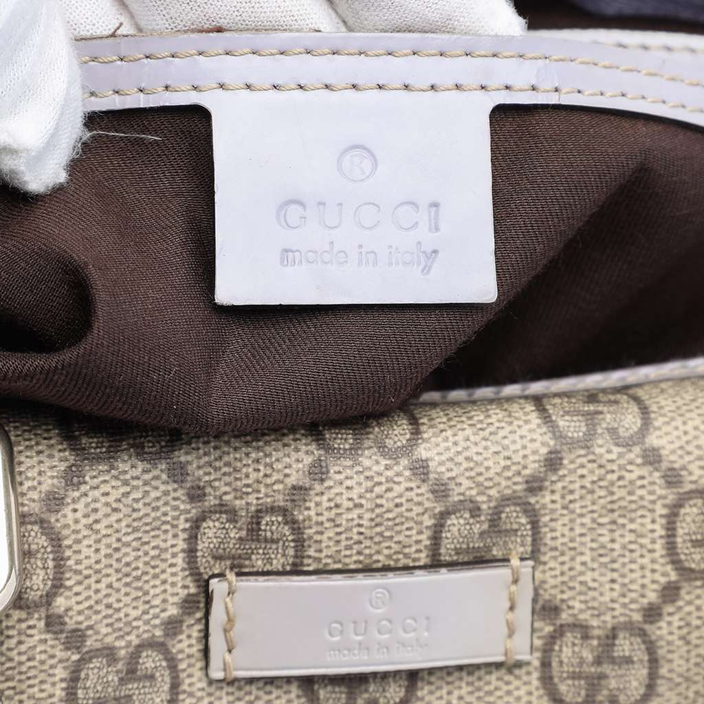 Gucci Medium GG Supreme Joy Boston Bag - 5