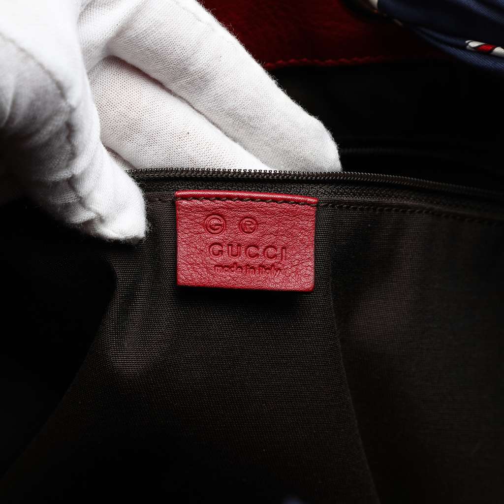 Gucci Large GG Canvas Positano Tote - 5