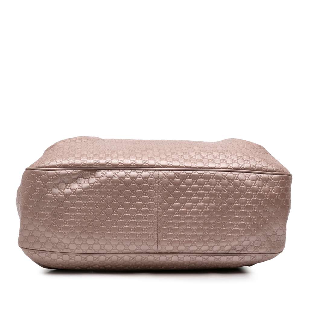 Gucci Metallic Guccissima Sukey Tote - 3