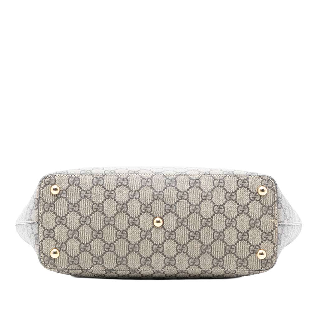 Gucci Medium GG Supreme Linea A Zip Tote - 3