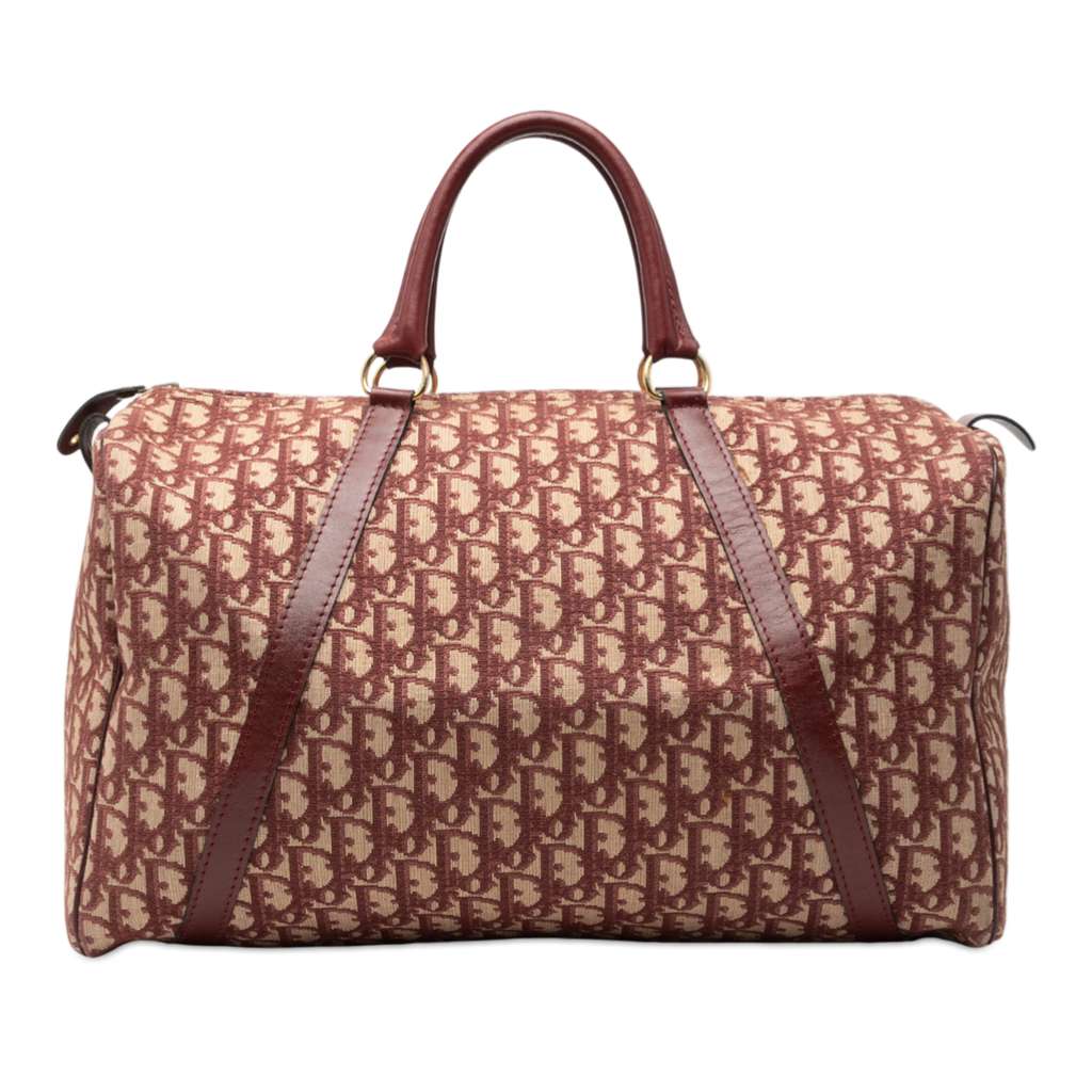 Dior Diorissimo Trotter Canvas Boston Bag