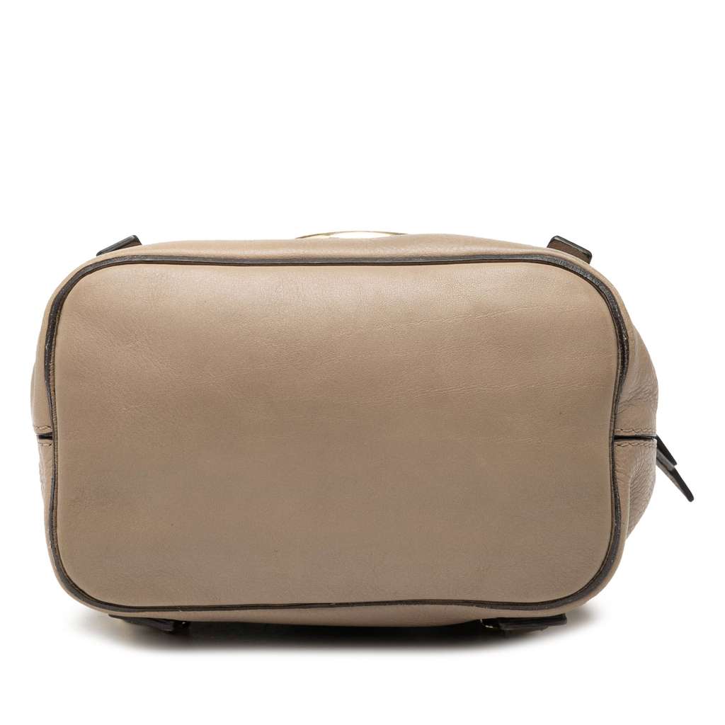 Chloé Mini Calfskin and Suede Faye Backpack - 3