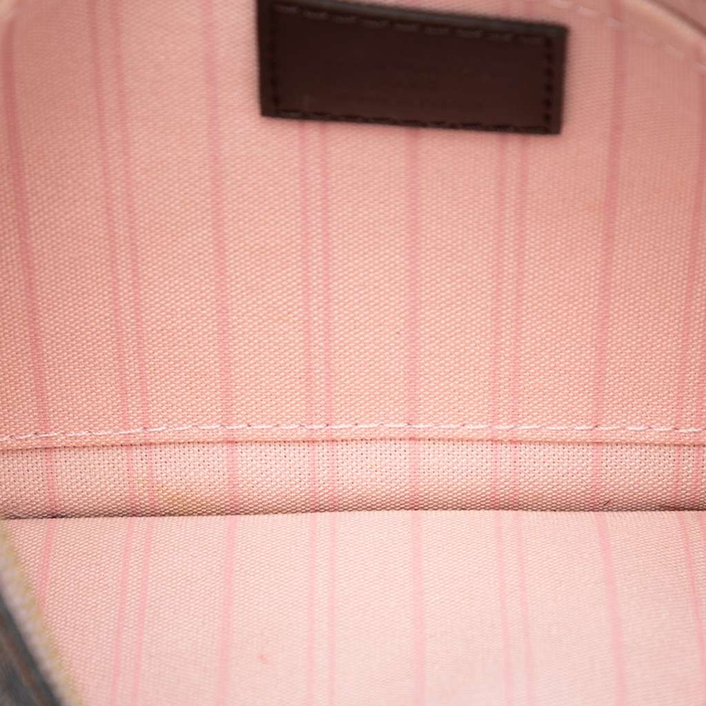 Louis Vuitton Damier Ebene Neverfull Pouch MM - 4