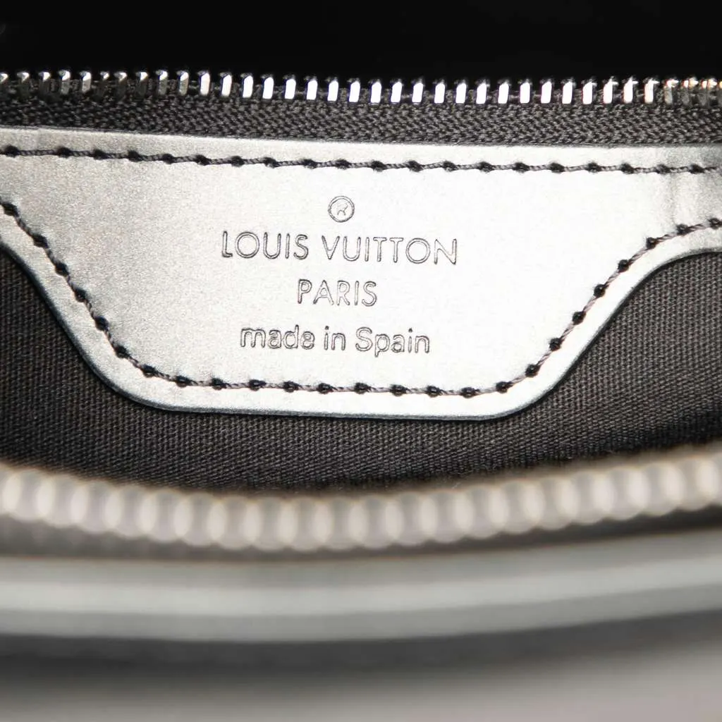 Louis Vuitton Monogram Mat Stockton Grey Leather Very good - Box View