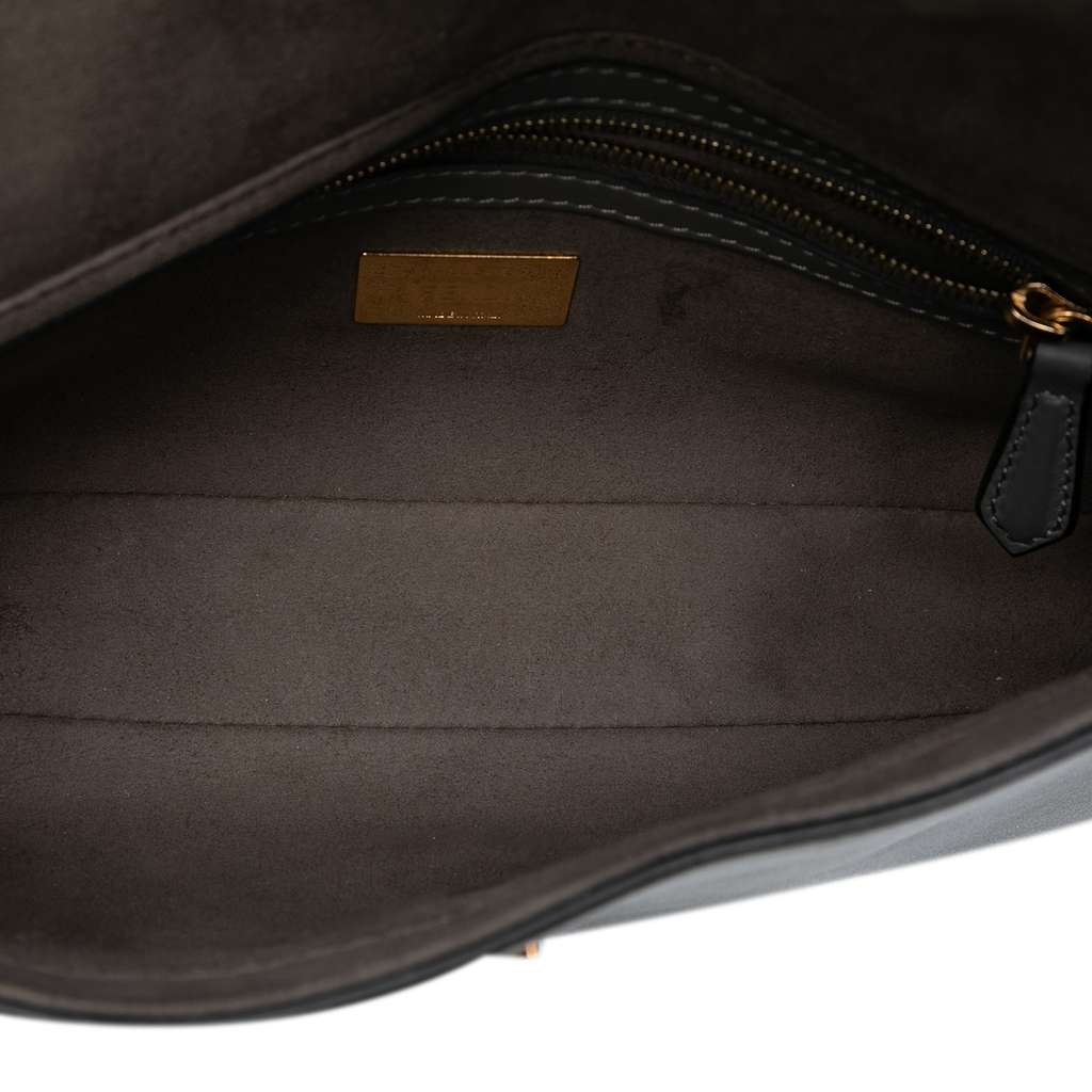 Fendi Vitello Grace FF 1974 Baguette Crossbody - 4