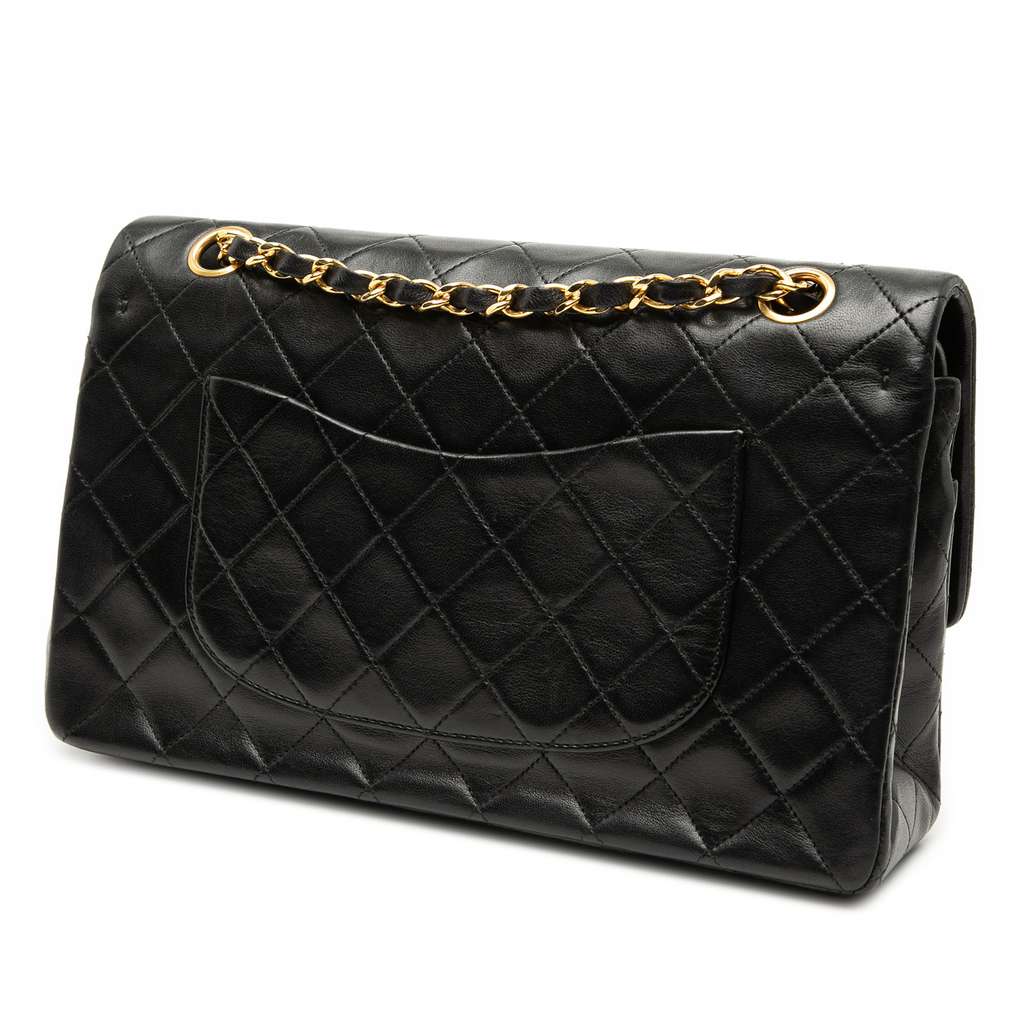Chanel Medium Classic Lambskin Double Flap - 2