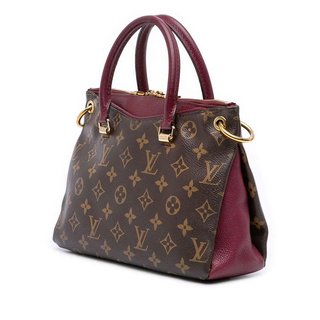 Louis Vuitton Monogram Pallas BB Brown Canvas Very good - Back View