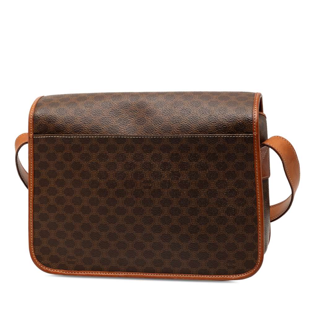 Celine Macadam Coated Canvas Crossbody - 2