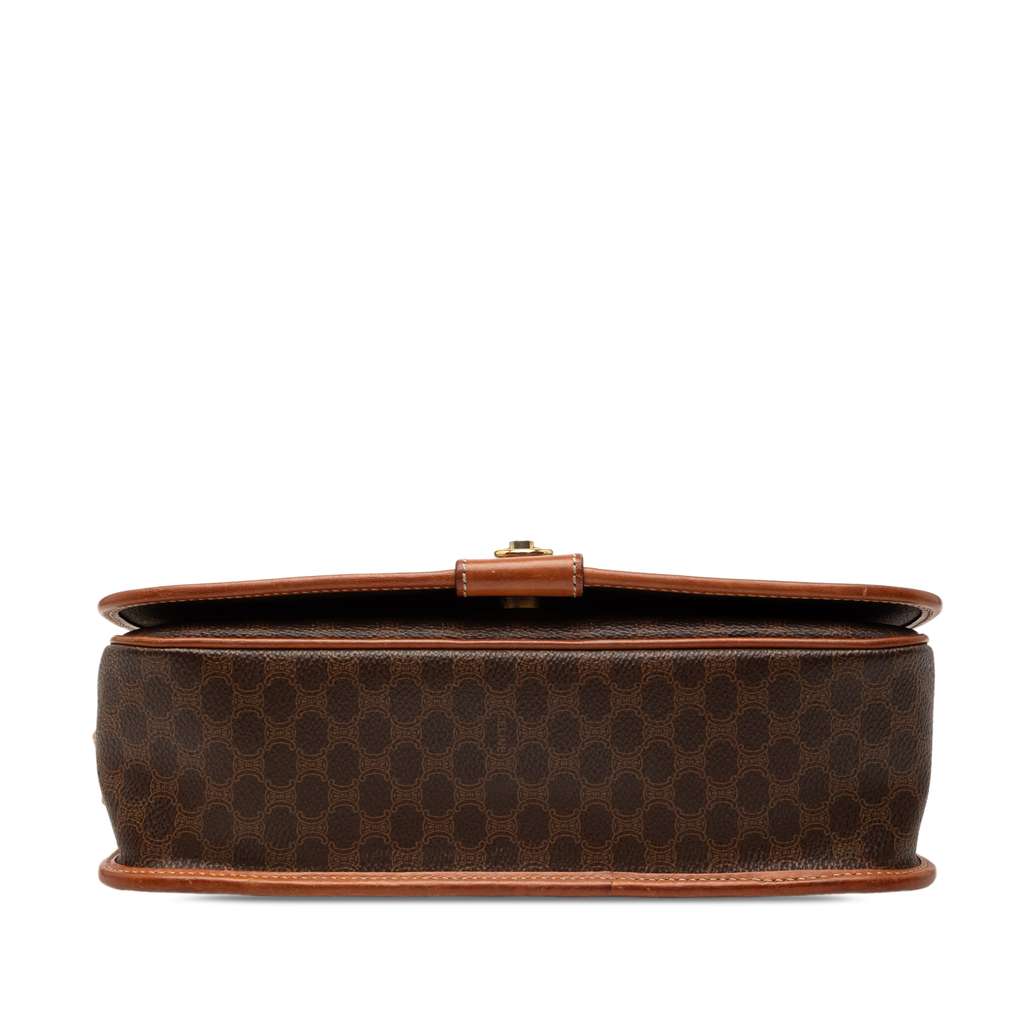 Celine Macadam Coated Canvas Crossbody - 3