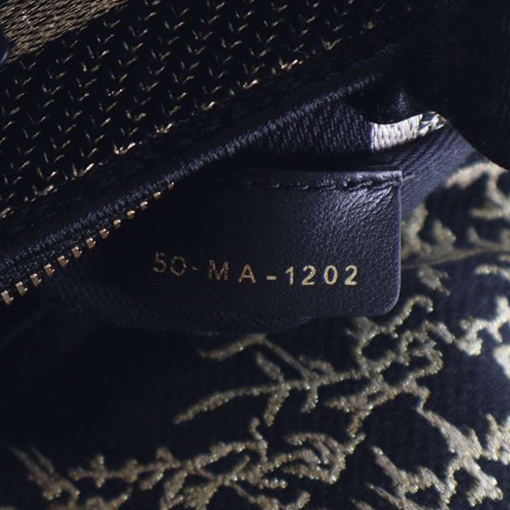 Dior Medium Embroidered Canvas Toile de Jouy Lady D Lite - 5